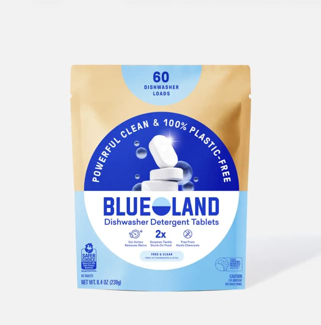 Blueland 60-load dishwasher tablet refill pouch