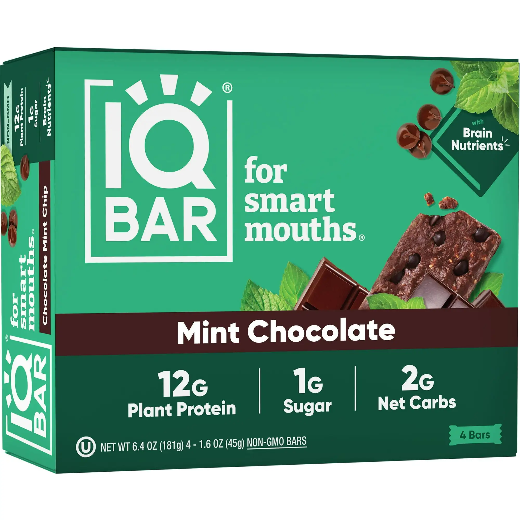 IQBAR Mint Chocolate, 4ct
