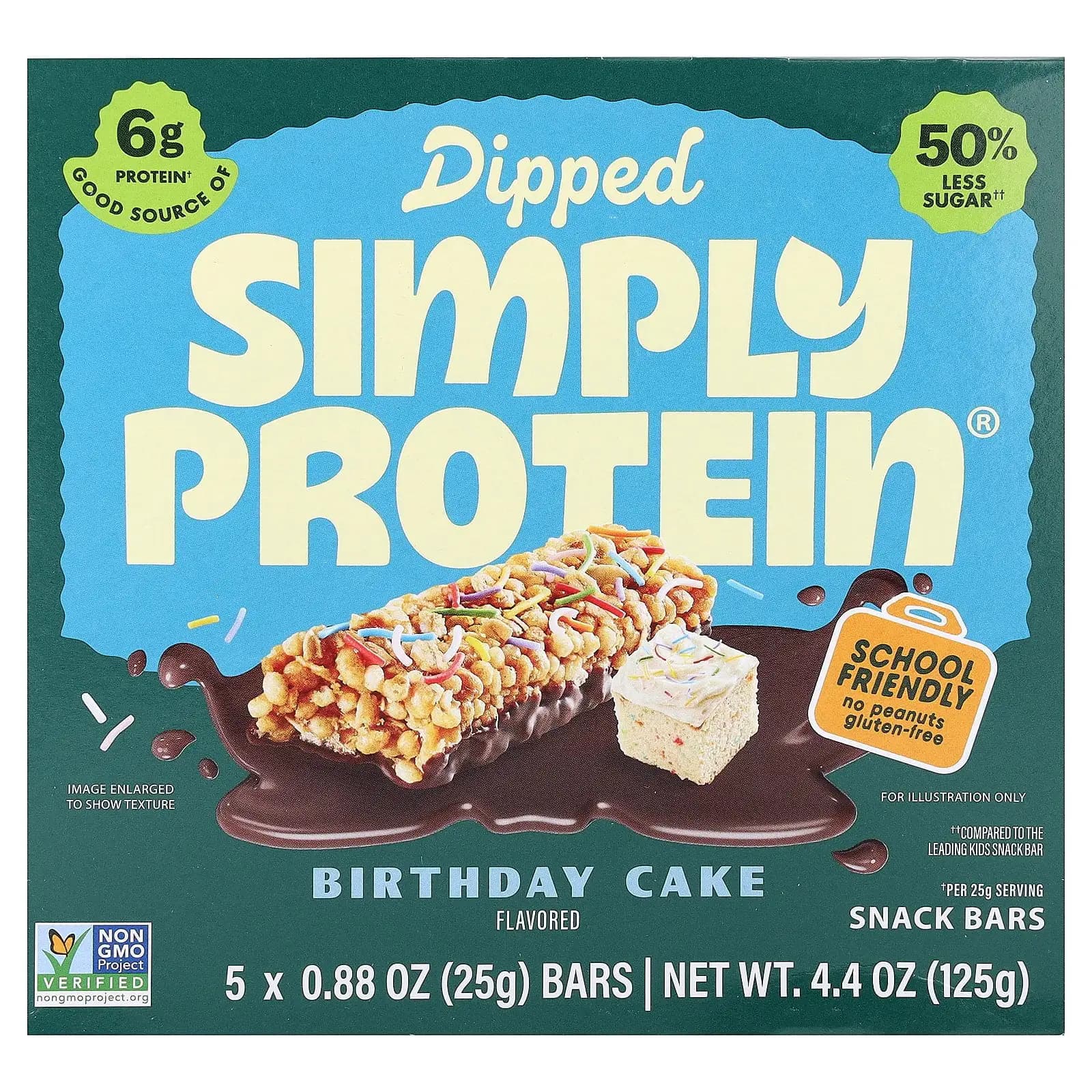 Dipped Birthday Cake