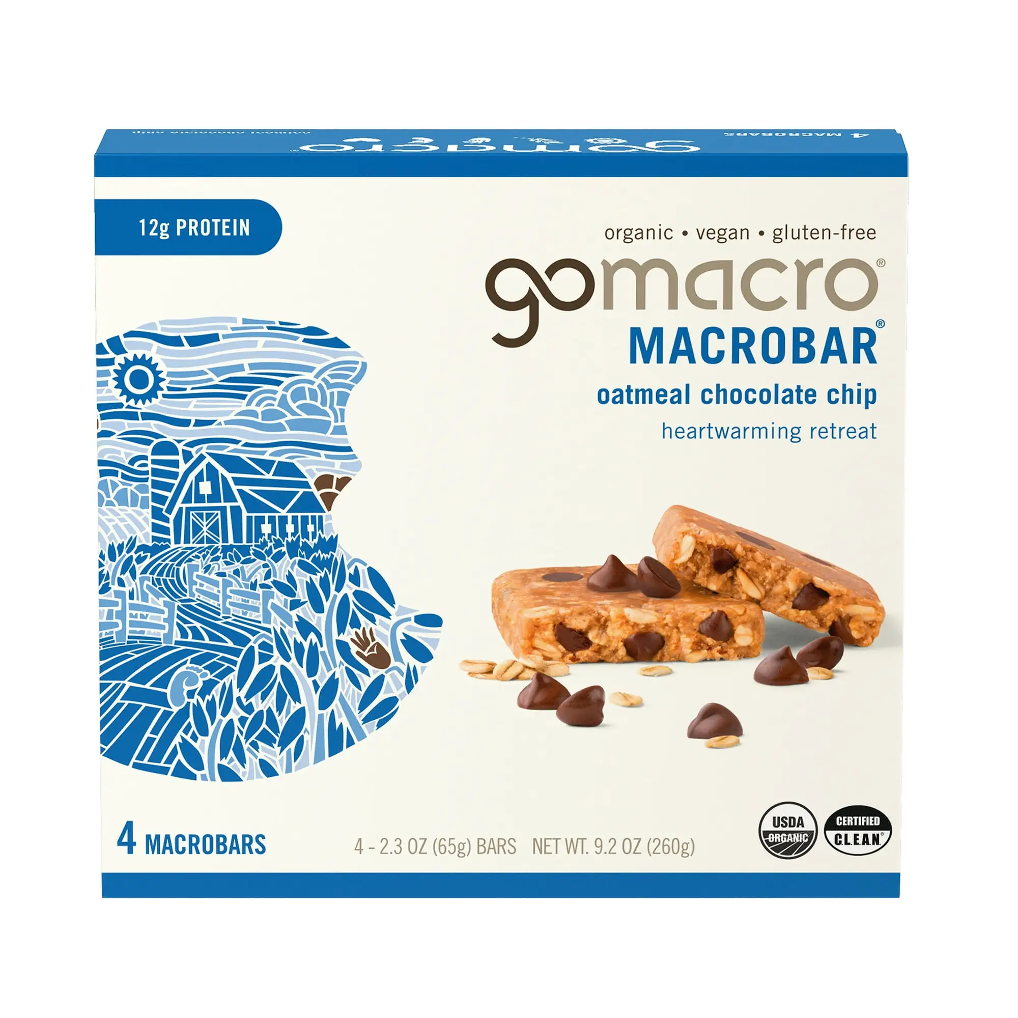 GoMacro Oatmeal Chocolate Chip MacroBar