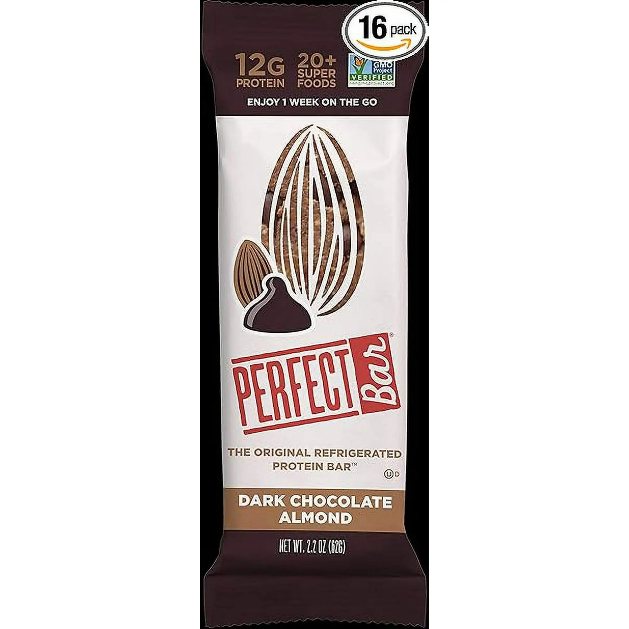 Perfect Bar Dark Chocolate Almond