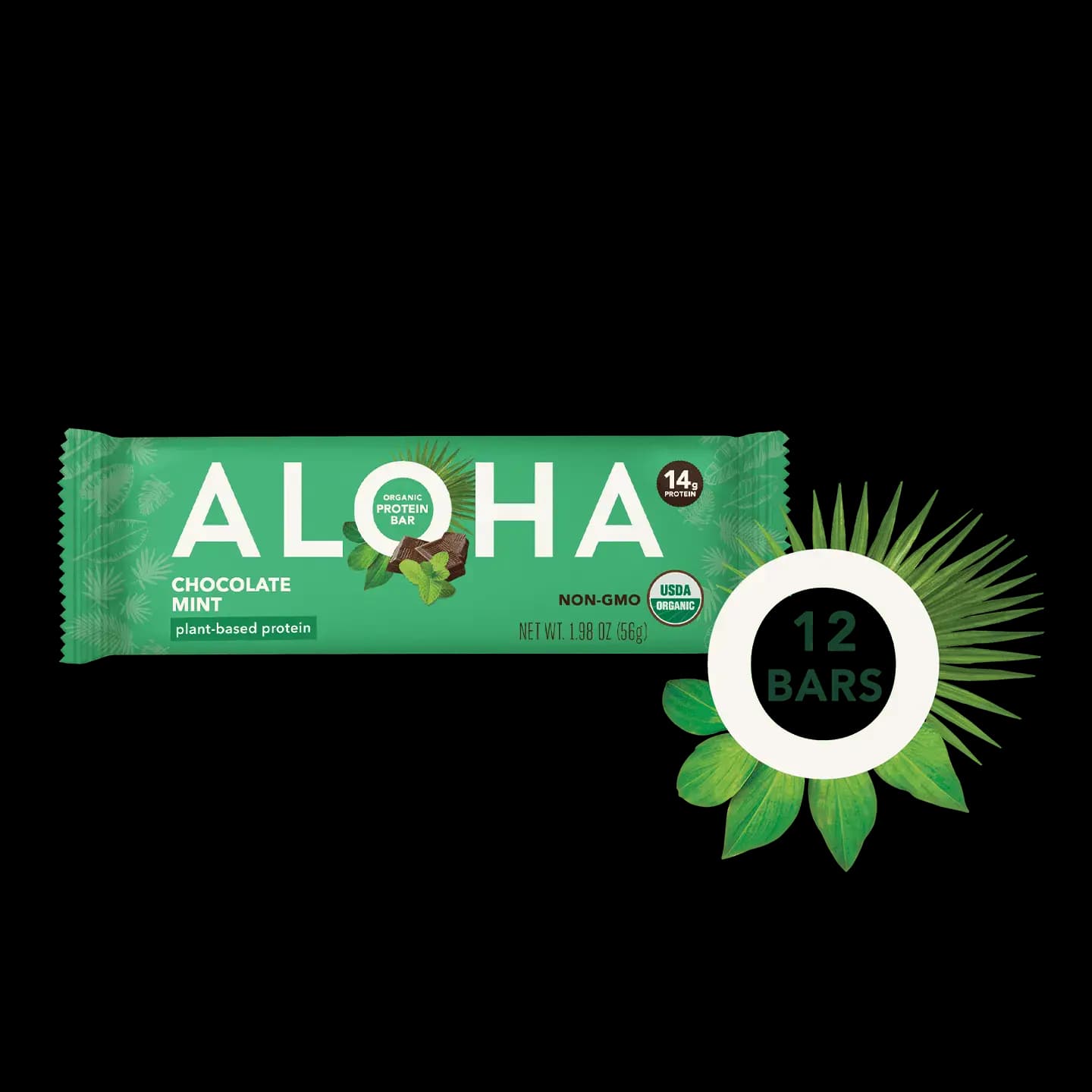 ALOHA Chocolate Mint, 12-pack
