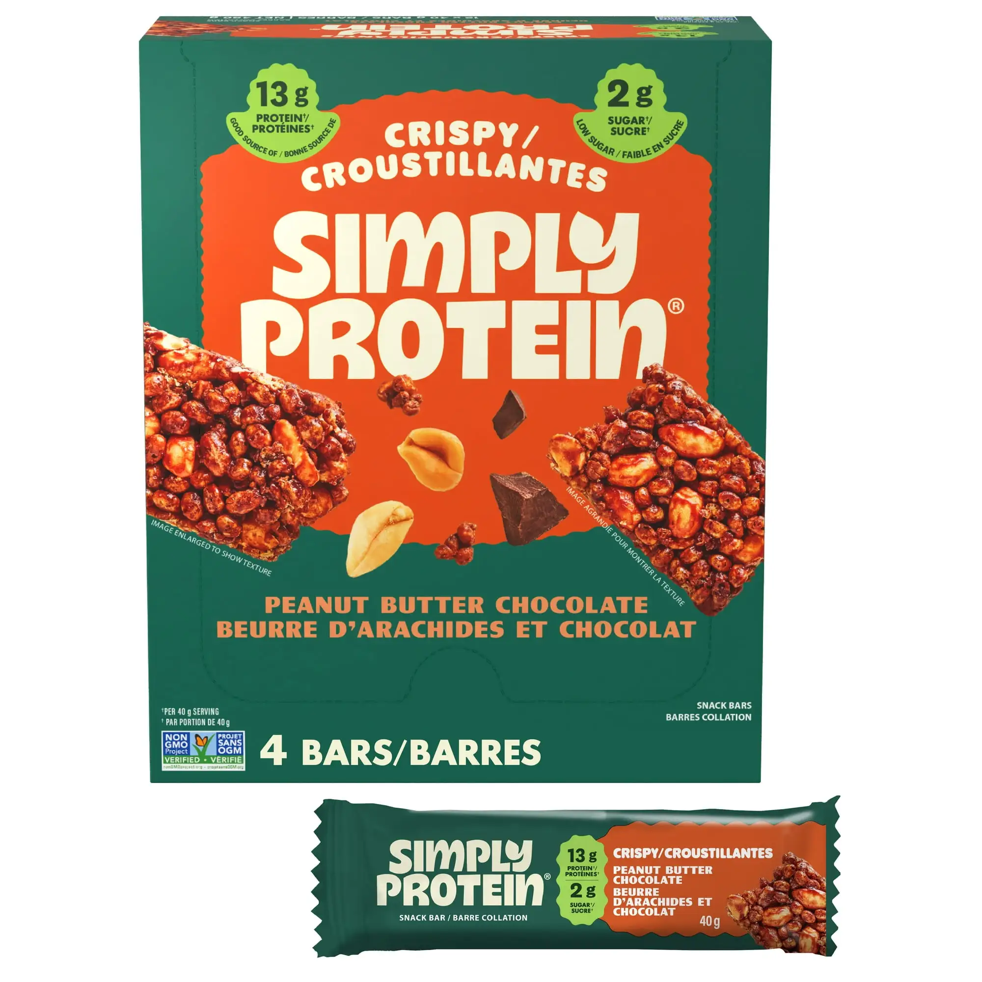 PB Choc Snack Bars