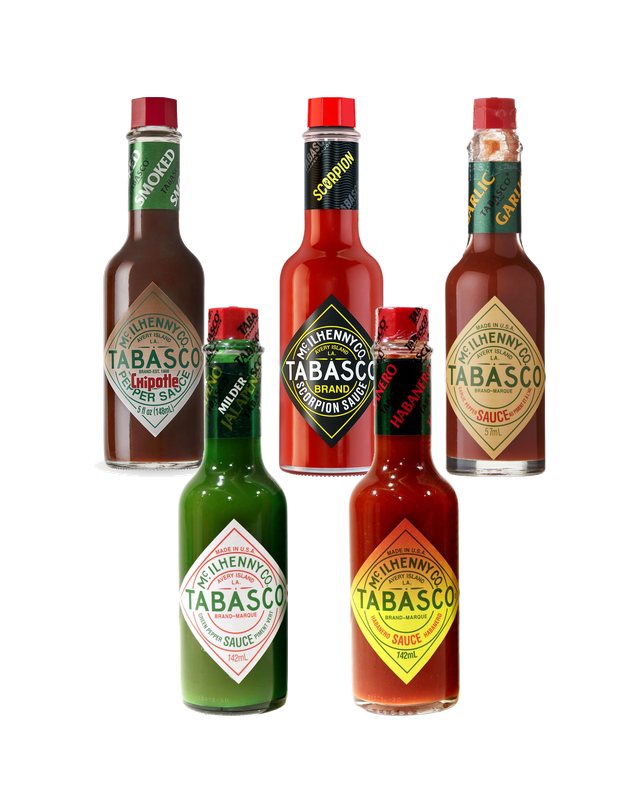 Tabasco product range