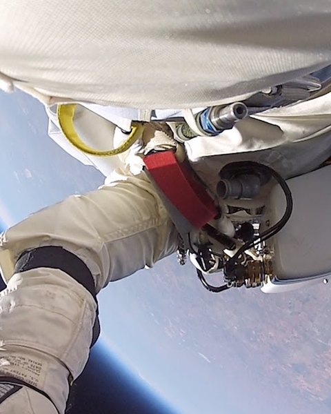 Red Bull Red Bull Stratos campaign film still