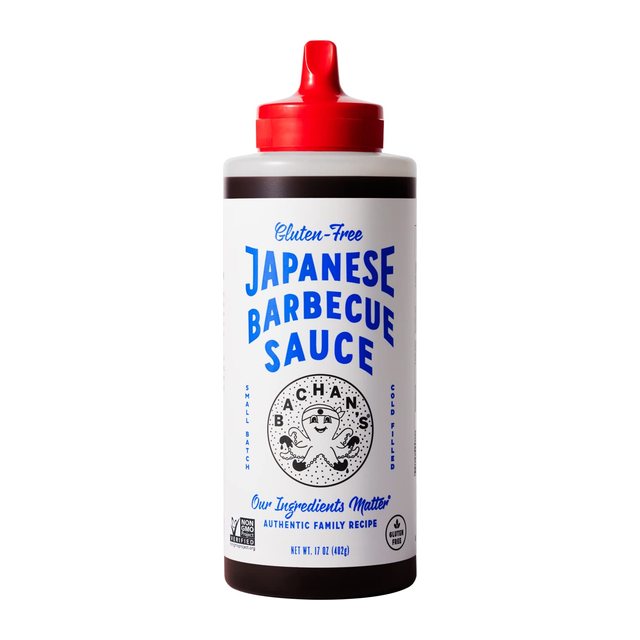 Bachan's Japanese Barbecue Sauce, Gluten Free pack