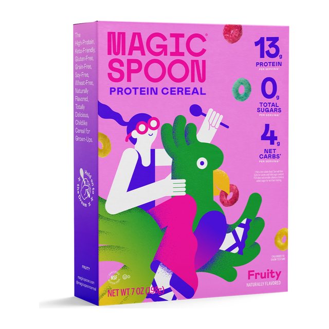 Magic Spoon Fruity Protein Cereal pack