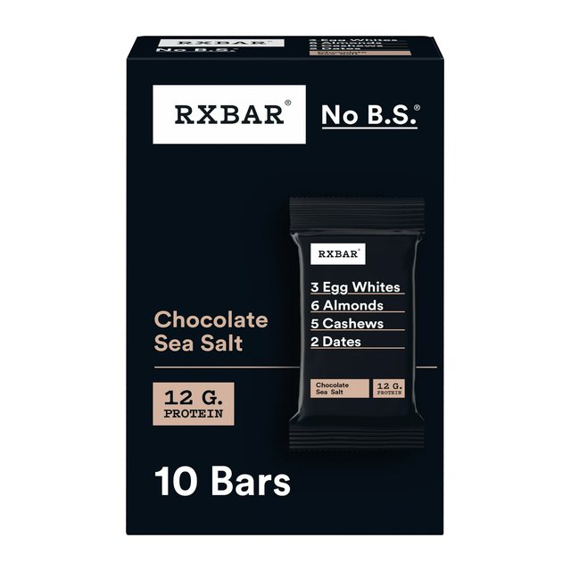RXBAR Chocolate Sea Salt Protein Bars pack